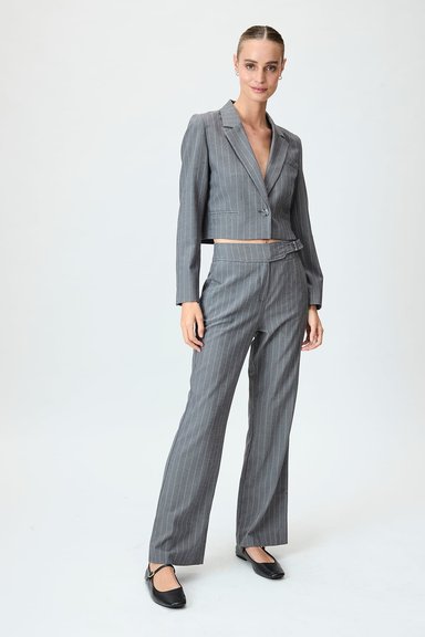 BLAZER MUJER GRIS FANTASÍA - 5