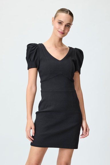 VESTIDO MUJER IO NEGRO LISO - 3