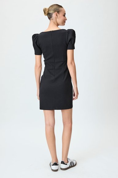 VESTIDO MUJER IO NEGRO LISO - 5