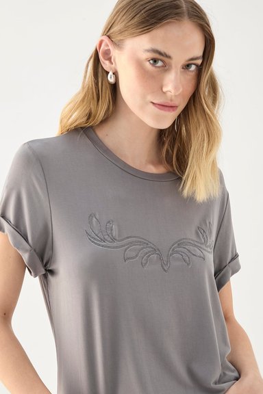 POLERA MANGA CORTA MUJER ASH - 1