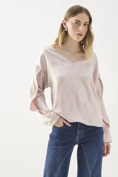 BLUSAS MANGA LARGA MUJER ASH - 1