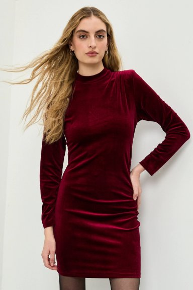 VESTIDO CORTO MUJER BURDEO IO - 1