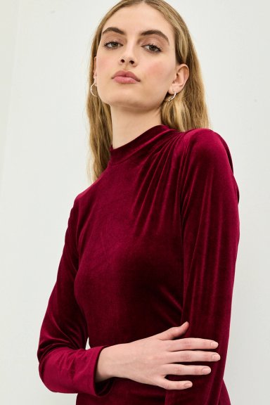 VESTIDO CORTO MUJER BURDEO IO - 2