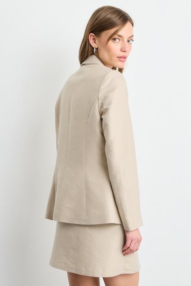 BLAZER BEIGE MUJER IO - 4