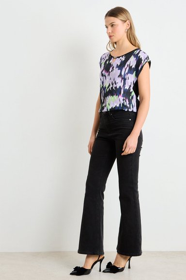 POLERA NEGRO MUJER ASH - 5