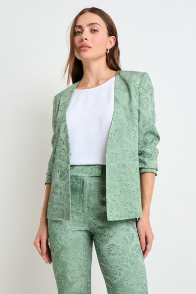 BLAZER VERDE OLIVA MUJER ASH - 1