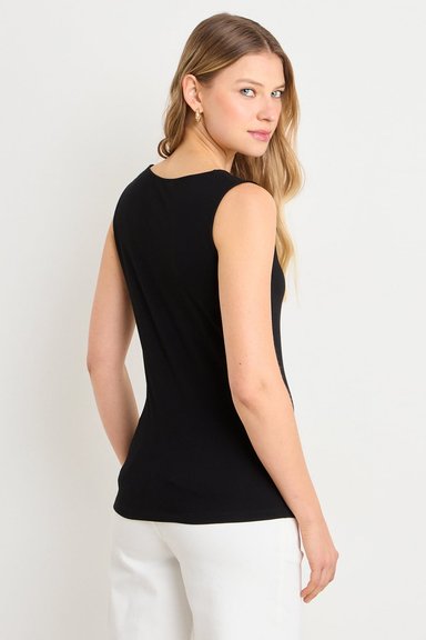POLERA SIN MANGAS NEGRO MUJER ASH - 3