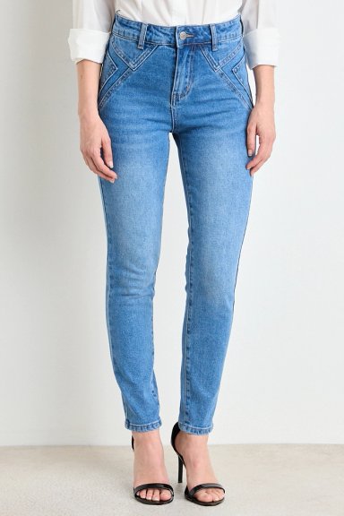 JEANS CELESTE MUJER ASH - 2