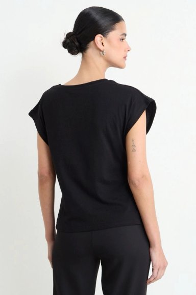 POLERA FANTASIA NEGRO MUJER ASH - 3