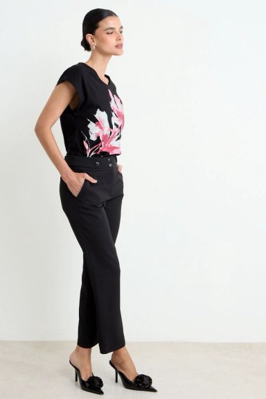 POLERA FANTASIA NEGRO MUJER ASH - 5
