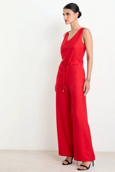 ENTERITO LISO CON CORDON ROJO MUJER ASH - 4
