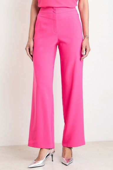 PANTALON RECTO LISO FUCSIA MUJER ASH - 2