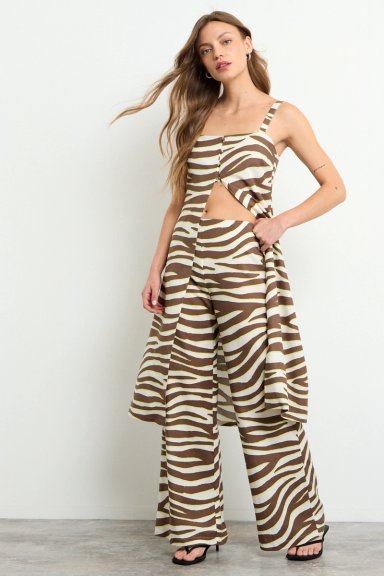 PANTALON FANTASIA CAFE  MUJER IO - 1