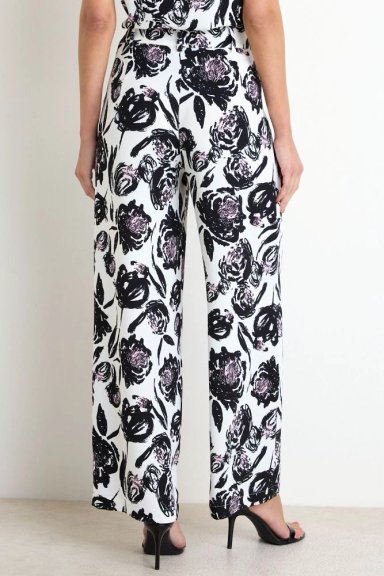 PANTALON PALAZZO FANTASIA NEGRO MUJER ASH - 4
