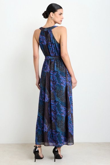 VESTIDO LARGO FANTASIA NEGRO MUJER ASH - 5