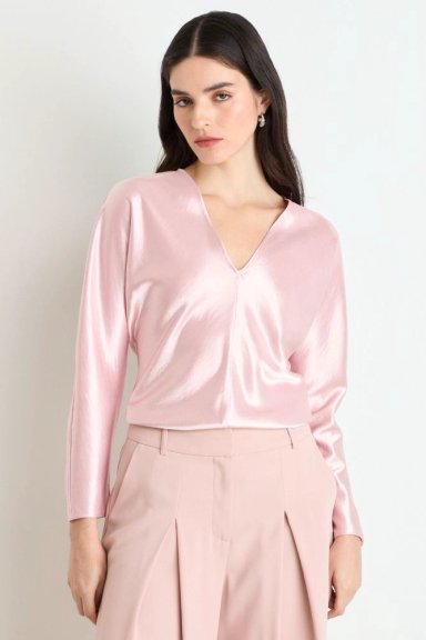 BLUSAS MANGA LARGA ROSA MUJER ASH - 1