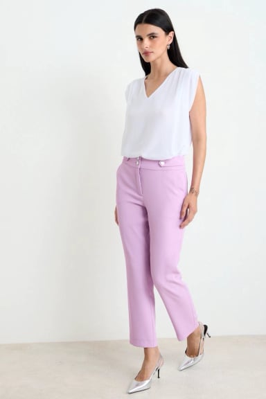 BLUSA LISA SIN MANGAS CRUDO MUJER ASH - 5
