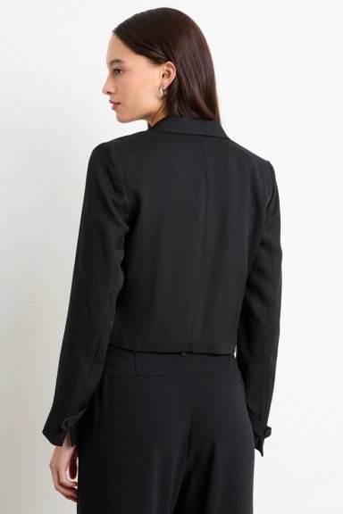 BLAZER LISO NEGRO MUJER IO - 3