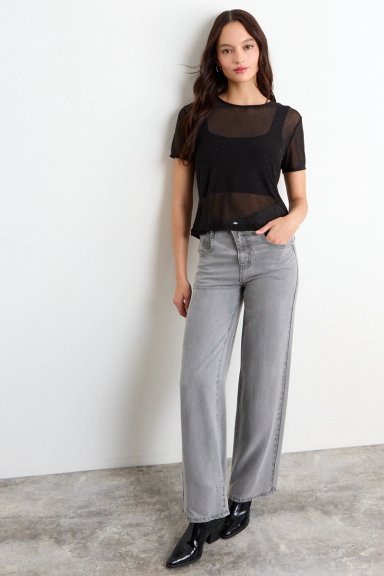 POLERA FANTASIA NEGRO MUJER IO - 4