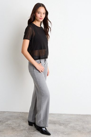 POLERA FANTASIA NEGRO MUJER IO - 5