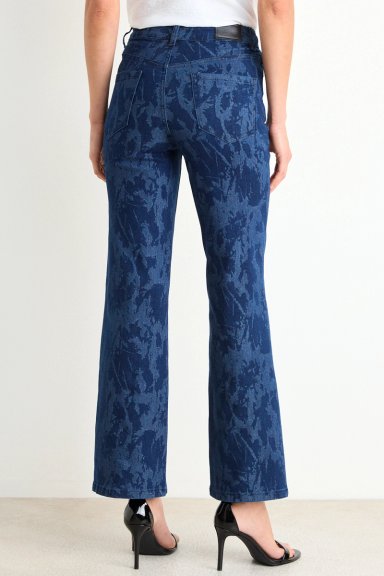 STRAIGHT JEANS  FANTASIA AZUL MUJER ASH - 4