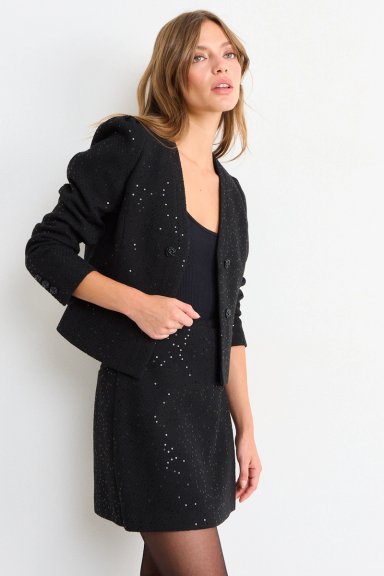 BLAZER FANTASIA NEGRO MUJER IO - 1