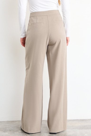 PANTALON LISO AVELLANA MUJER IO - 4