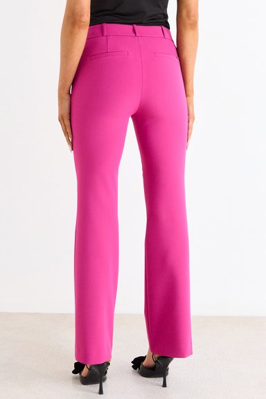 PANTALON RECTO LISO FUCSIA MUJER ASH - 4