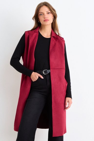 TAPADO LISO BURDEO MUJER ASH - 1