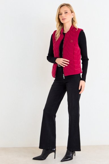 PARKA SIN MANGAS ROJO MUJER ASH - 5