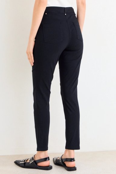 PANTALON LISO NEGRO MUJER ASH - 4