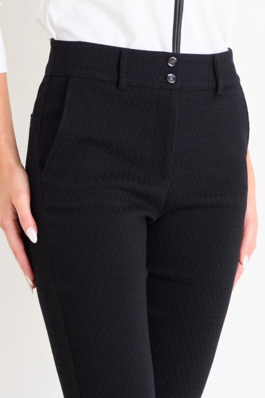 PANTALON RECTO NEGRO MUJER ASH - 3