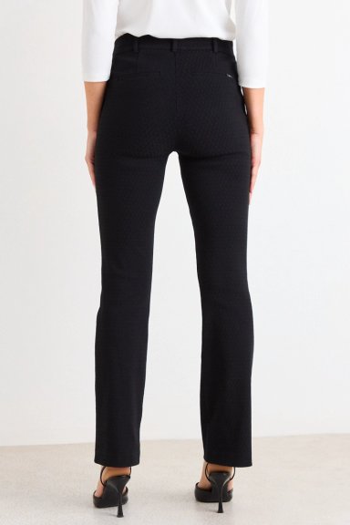 PANTALON RECTO NEGRO MUJER ASH - 4
