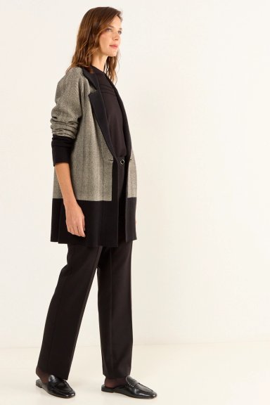 CHALECO FANTASIA NEGRO MUJER MAGRIFFE - 5