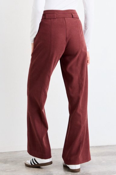 PANTALON LISO CAFE  MUJER IO - 4