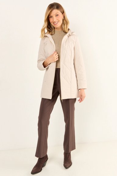PARKA LISA BEIGE MUJER MAGRIFFE - 4