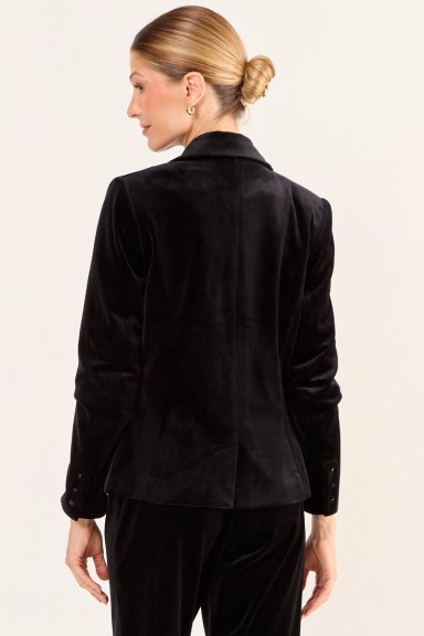 BLAZER LISO NEGRO MUJER MAGRIFFE - 3