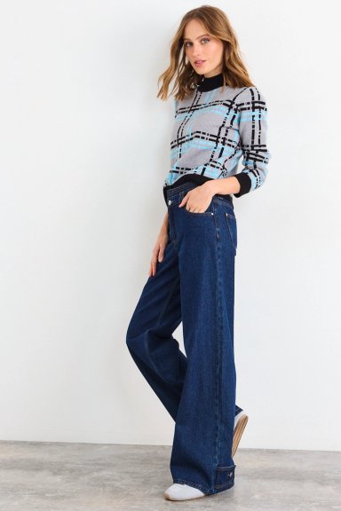 SWEATER FANTASIA GRIS MUJER IO - 5