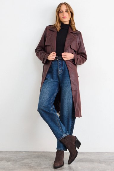 TRENCH CAFE  MUJER IO - 5