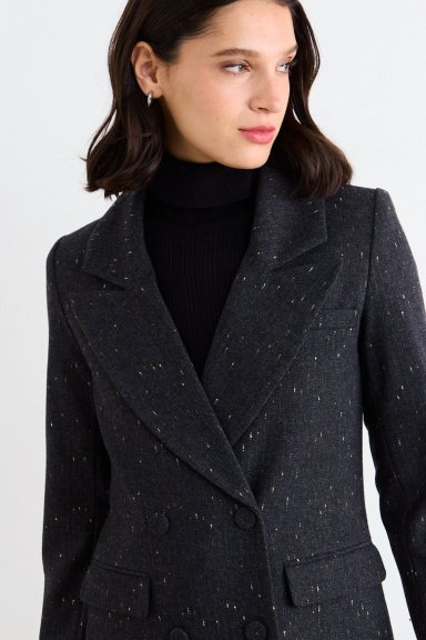 CHAQUETON FANTASIA GRIS MUJER IO - 2