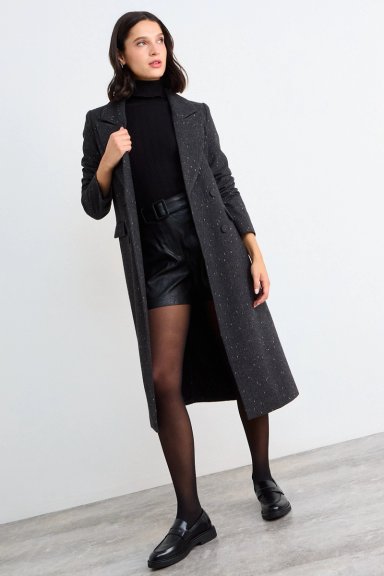CHAQUETON FANTASIA GRIS MUJER IO - 5