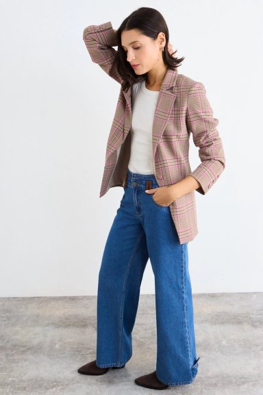 BLAZER FANTASIA ROSA MUJER IO - 3