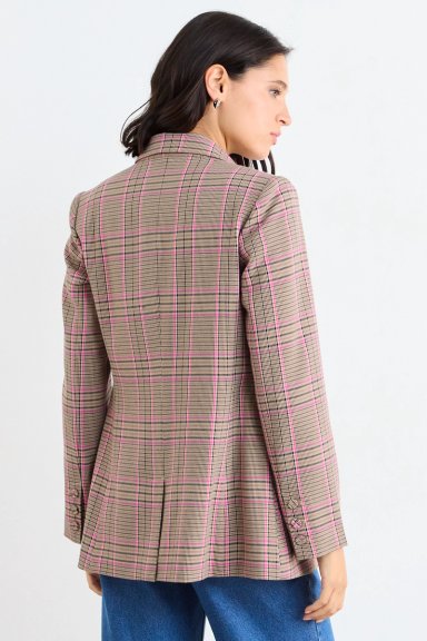 BLAZER FANTASIA ROSA MUJER IO - 3