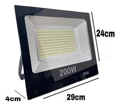 FOCO 200W REFLECTOR FULL LED CANCHAS EXTERIOR ALTA POTENCIA - 2