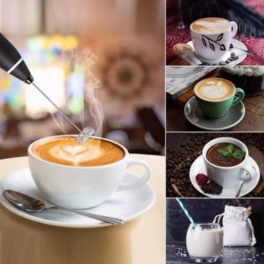 BATIDORA UNIQUE MINI BATIDOR CAFÉ ESPUMA REVOLVEDOR RECARGABLE USB - 2