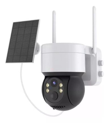 CÁMARA SEGURIDAD SOLAR 1080P DOMO WIFI SOLAR RESISTE AL AGUA - 1