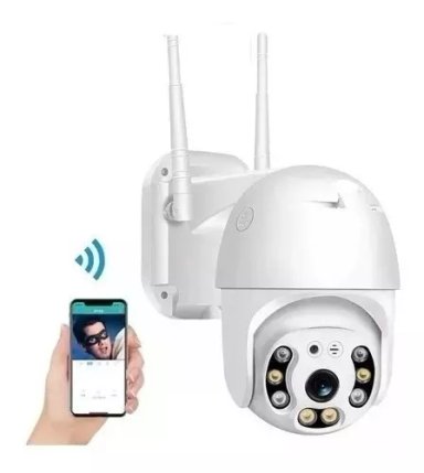 CAMARA SEGURIDAD WIFI IP RANURA MICROSD EXTERIOR 1080P - 1