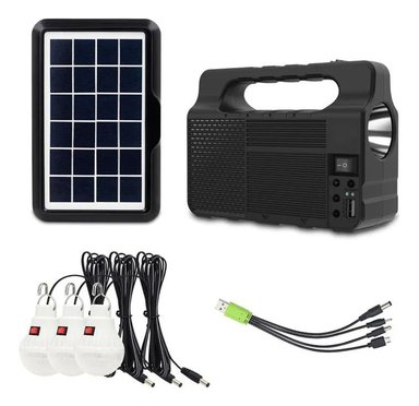 KIT DE ENERGIA SOLAR MULTIUSOS - 1