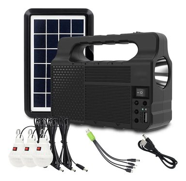 KIT DE ENERGIA SOLAR MULTIUSOS - 4