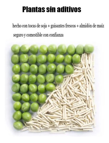 ARENA PARA GATOS DE TOFU, ARENA BIODEGRADABLE - 4